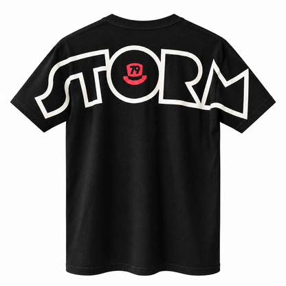 Storm Stacey Block Back T-Shirt – Black & White Unisex