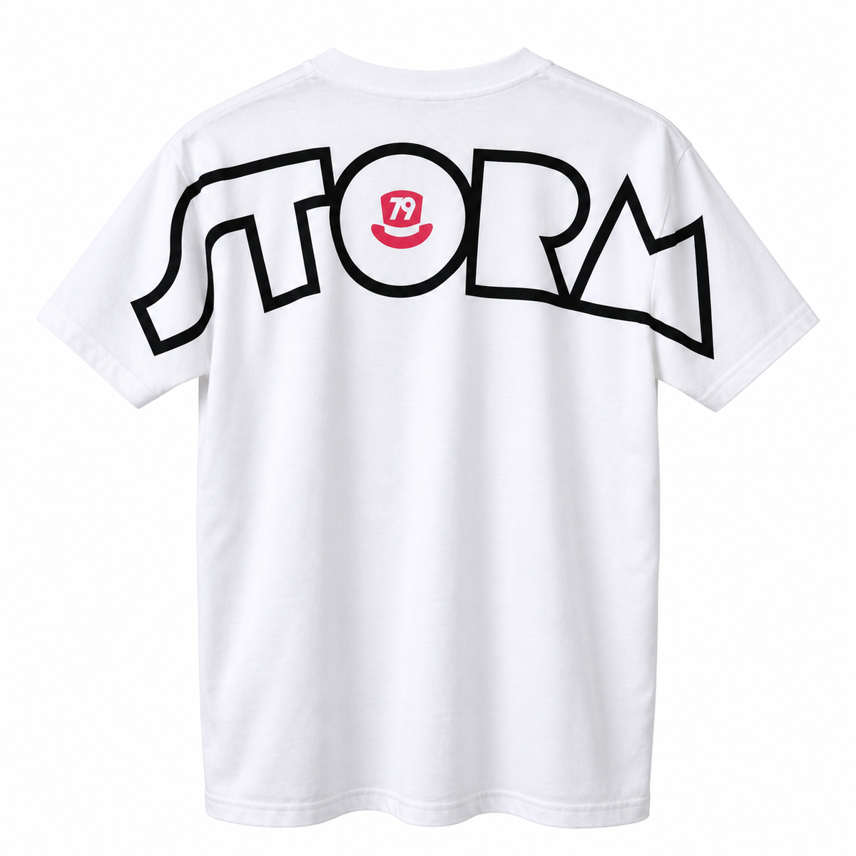 Storm Stacey Block Back T-Shirt – Black & White Unisex