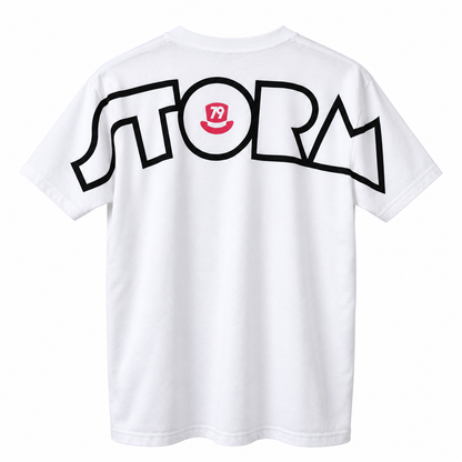 Storm Stacey Block Back T-Shirt – Black & White Unisex